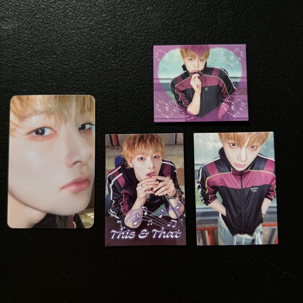 STRAY KIDS I.N. This & That Photocard & Sticker Set
